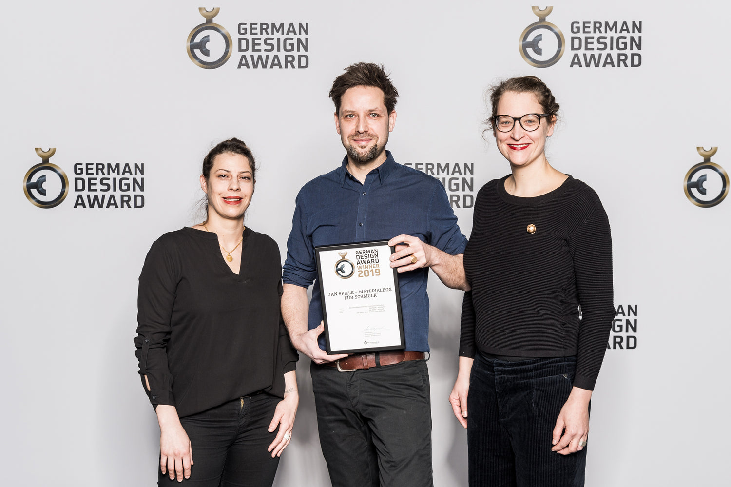 Ines Gebhard, Jan Spille und Heike Bühler gewinnen den German Design Award