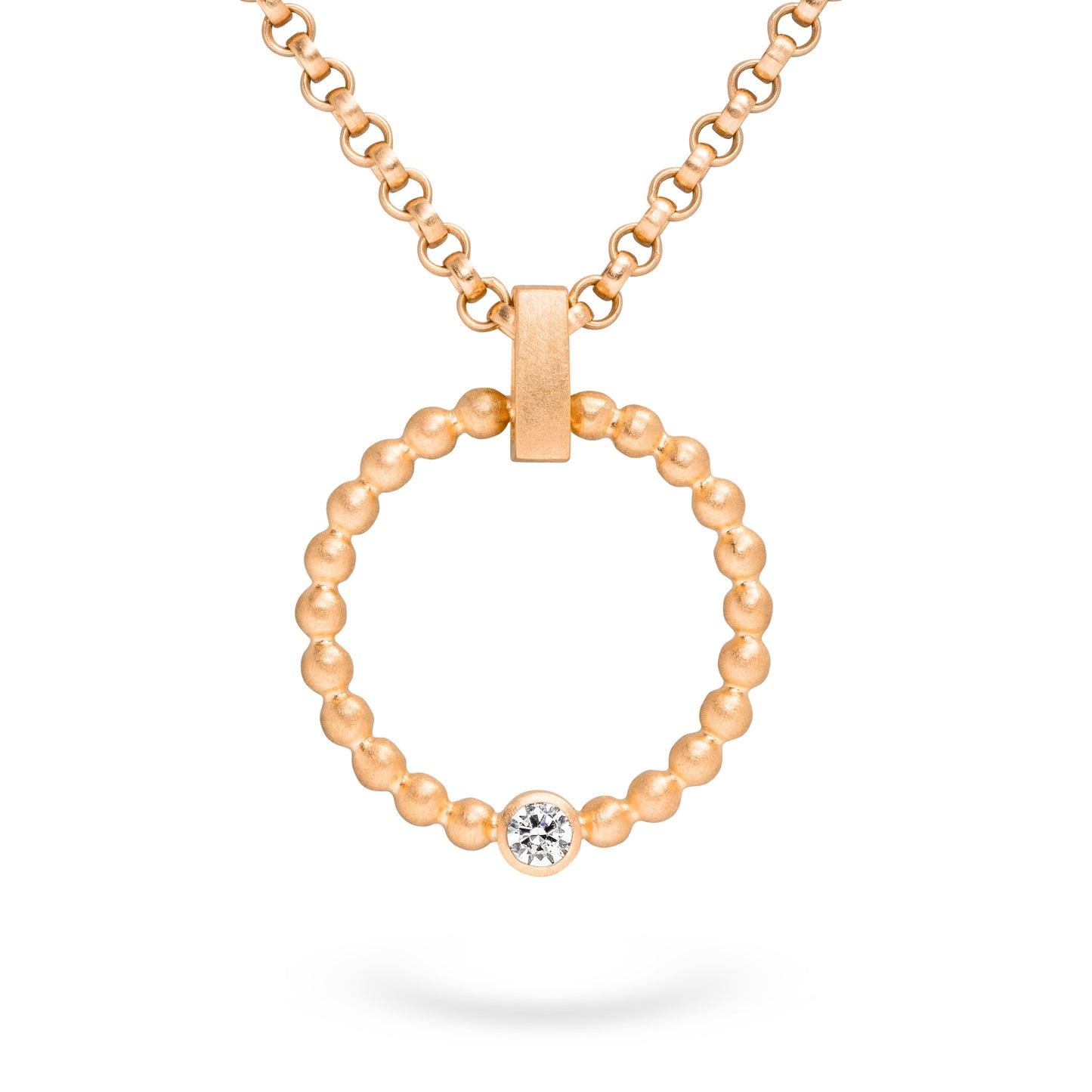 anhänger aus gold kugeln für kette diamant jan spille schmuck