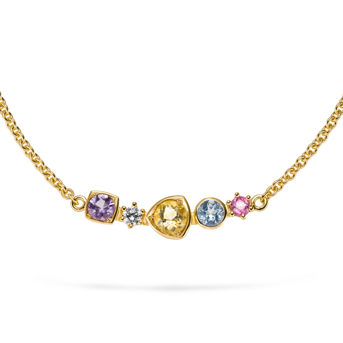Diamanten und Edelsteine Kettenanhänger der Diversity-Collection von Jan Spille aus Hamburg