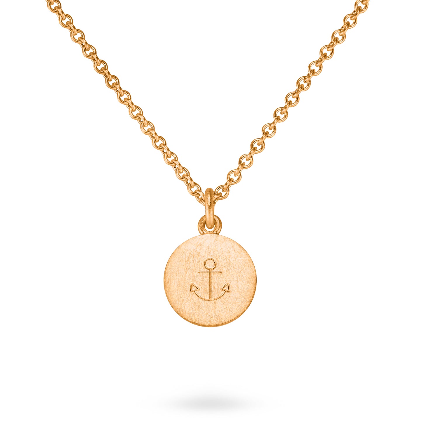 Zeitloser Unisex Kettenanhänger aus Fairtrade Silber mit Anker von jan Spille-Schmuck aus Hamburg