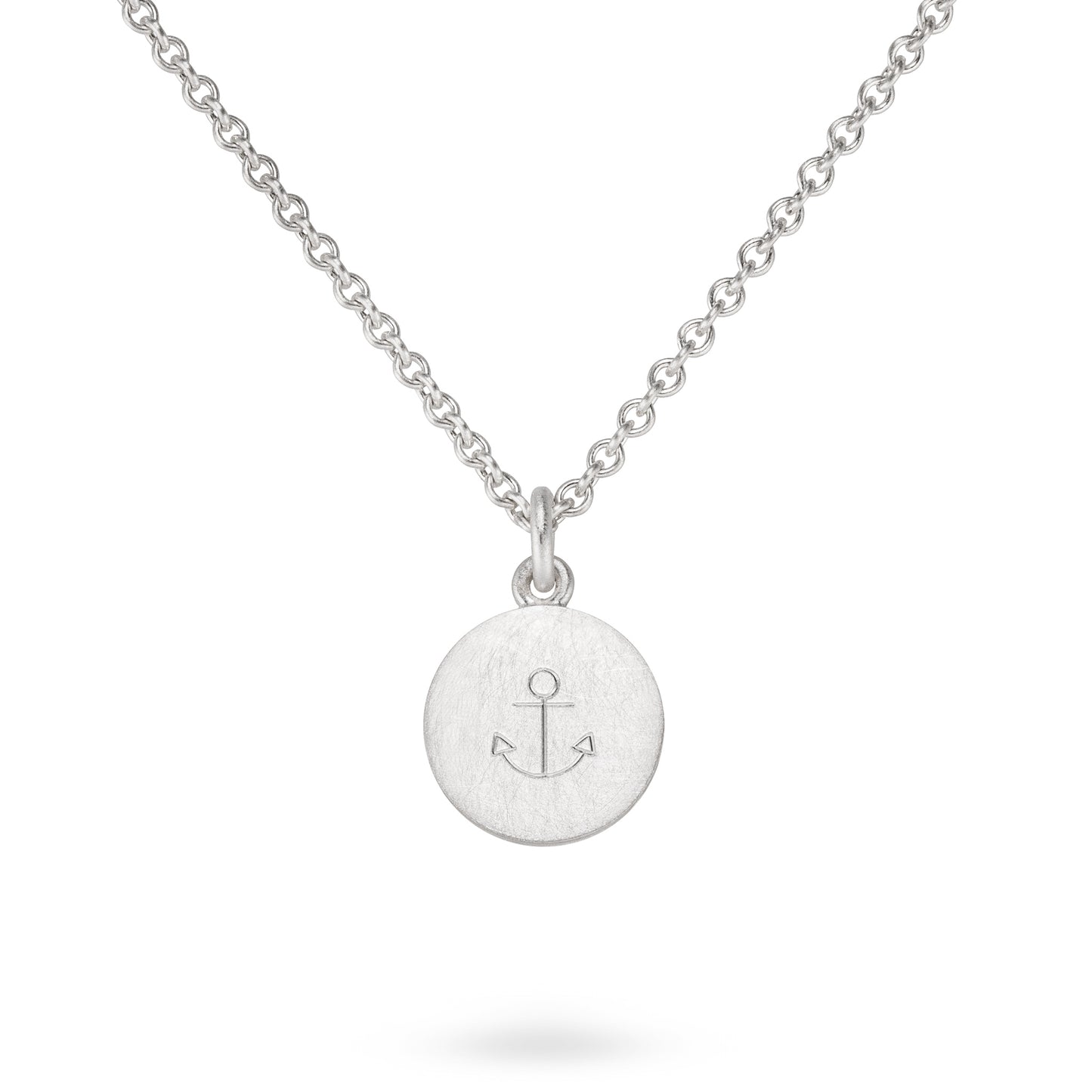 Zeitloser Unisex Kettenanhänger mit Anker von jan Spille-Schmuck aus Hamburg