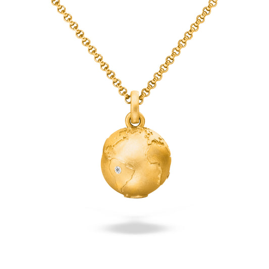 World-Anhänger No.3 // Diamant