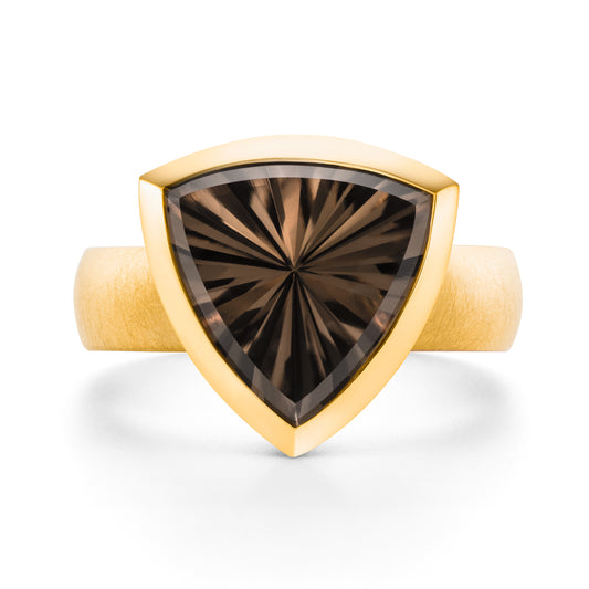 Alpen-Ring No.2 // Dreieck // Rauchquarz
