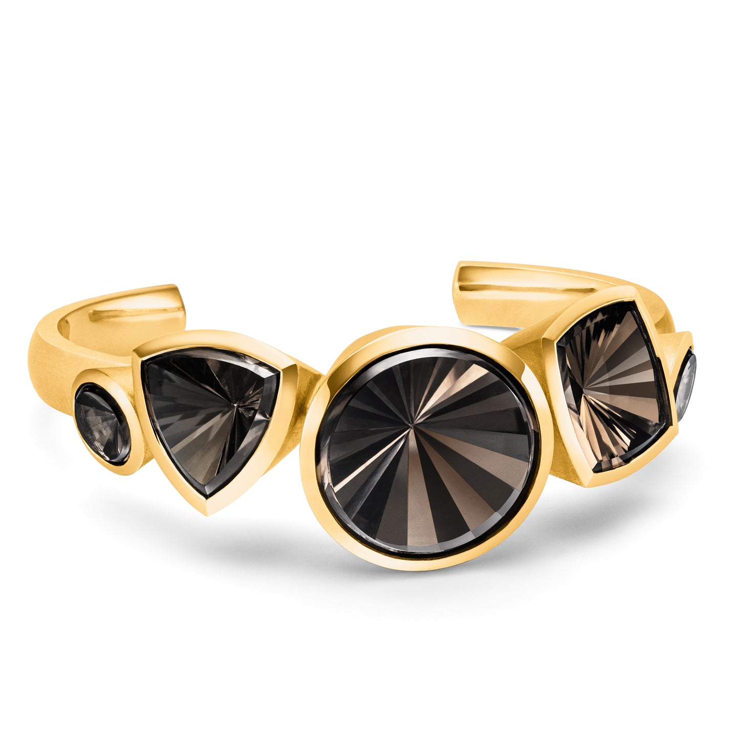 Alpen-Armreif No.1 // Rauchquarz