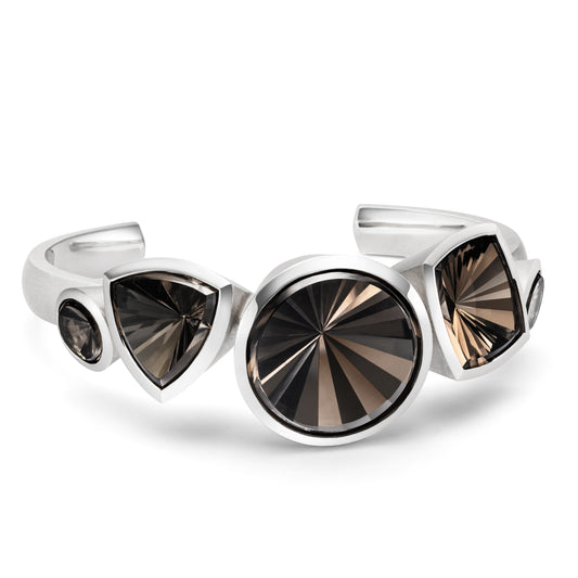 Alpen-Armreif No.1 // Rauchquarz