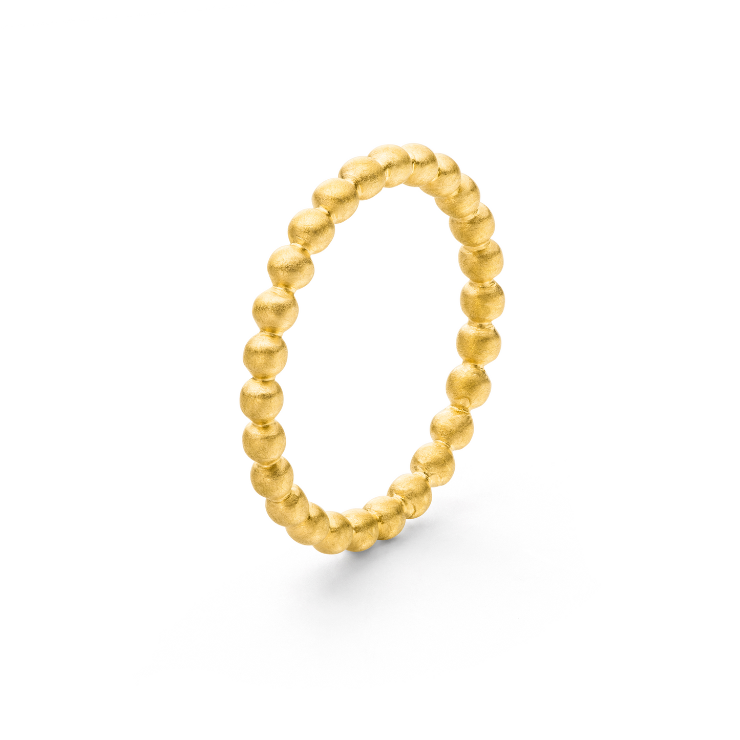 gold ring mit kugeln von jan spille schmuck