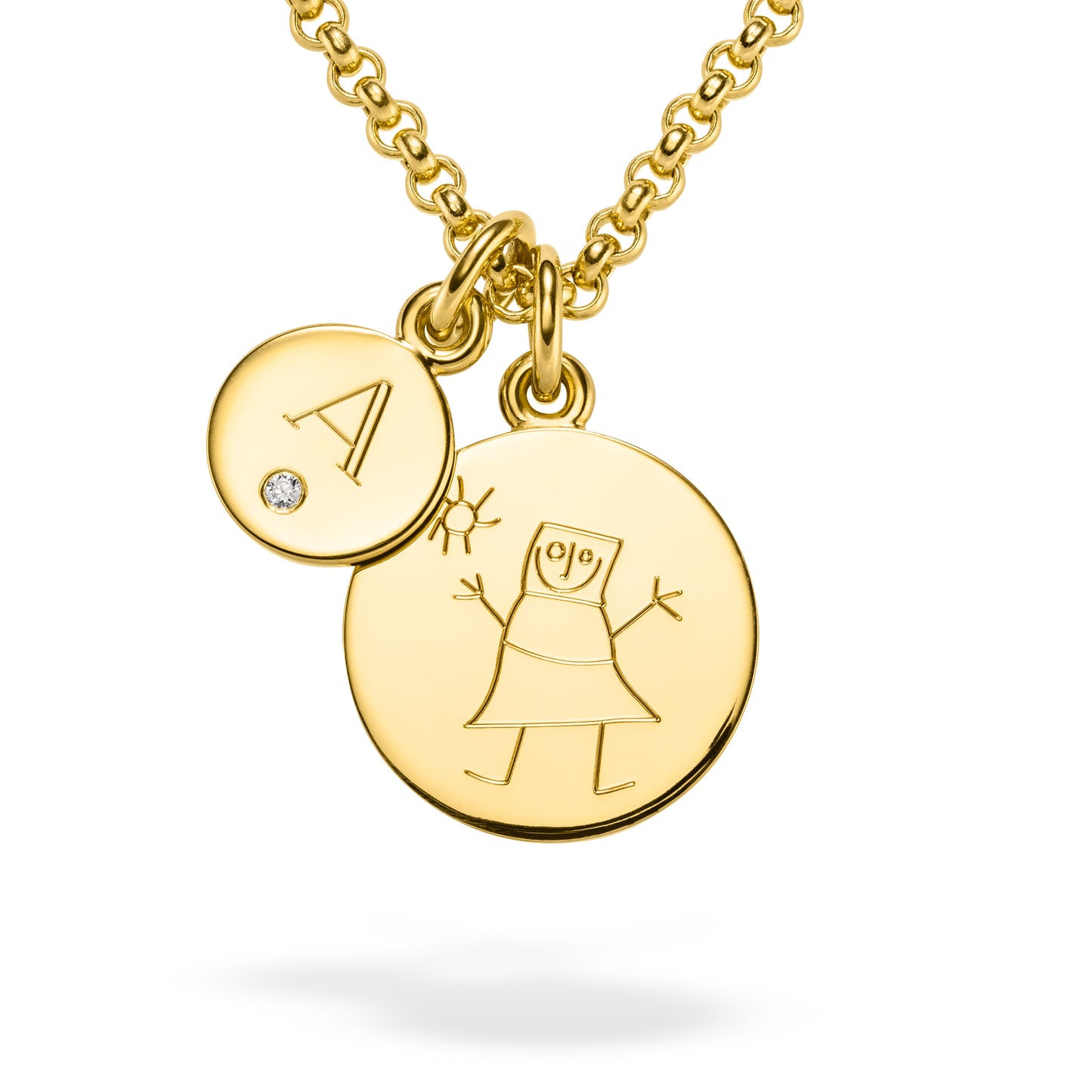 Signs-Anhänger No.4 // MP // Kinderzeichnung