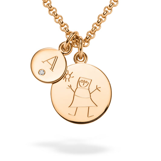 Signs-Anhänger No.4 // MP // Kinderzeichnung