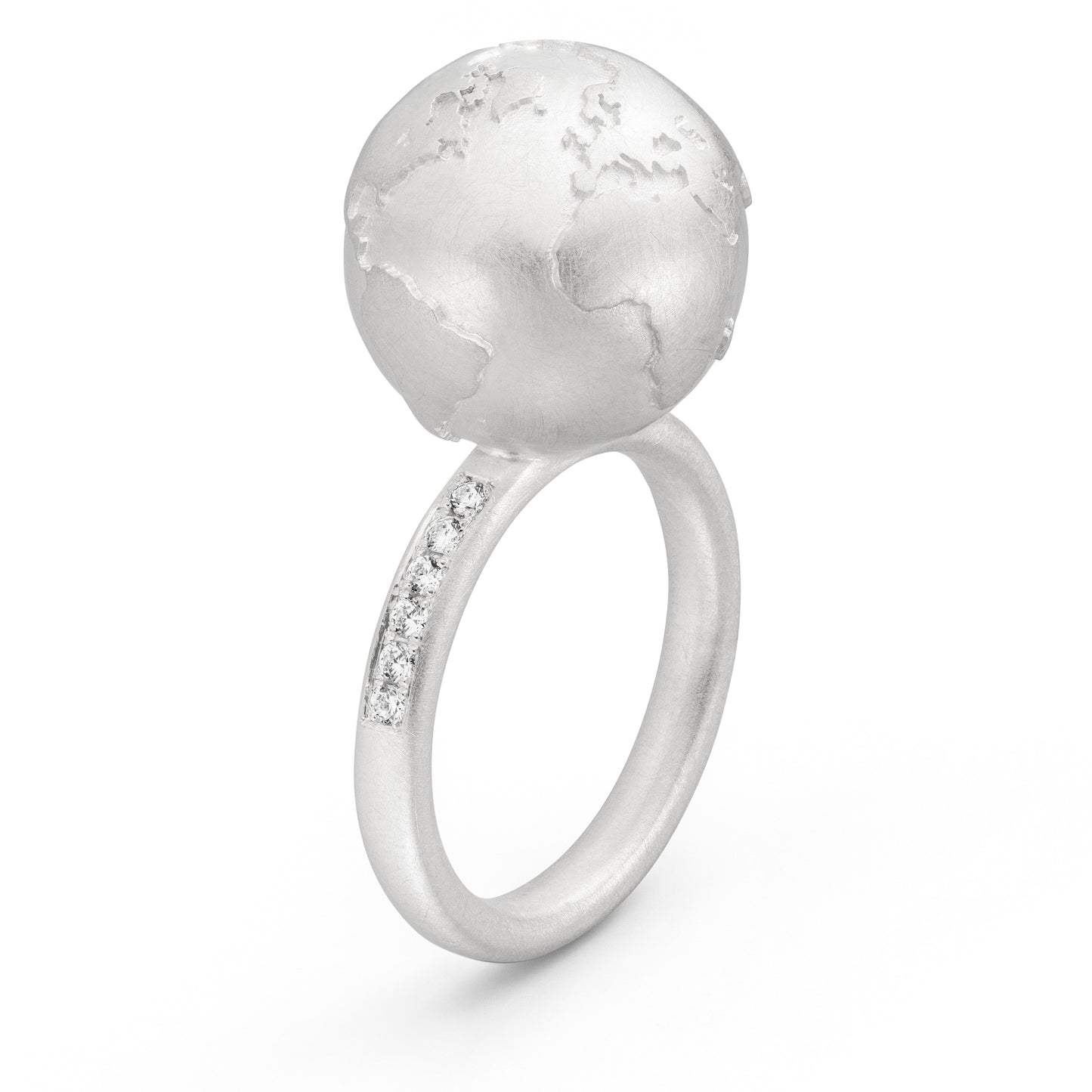 World-Ring No.2 // Diamanten