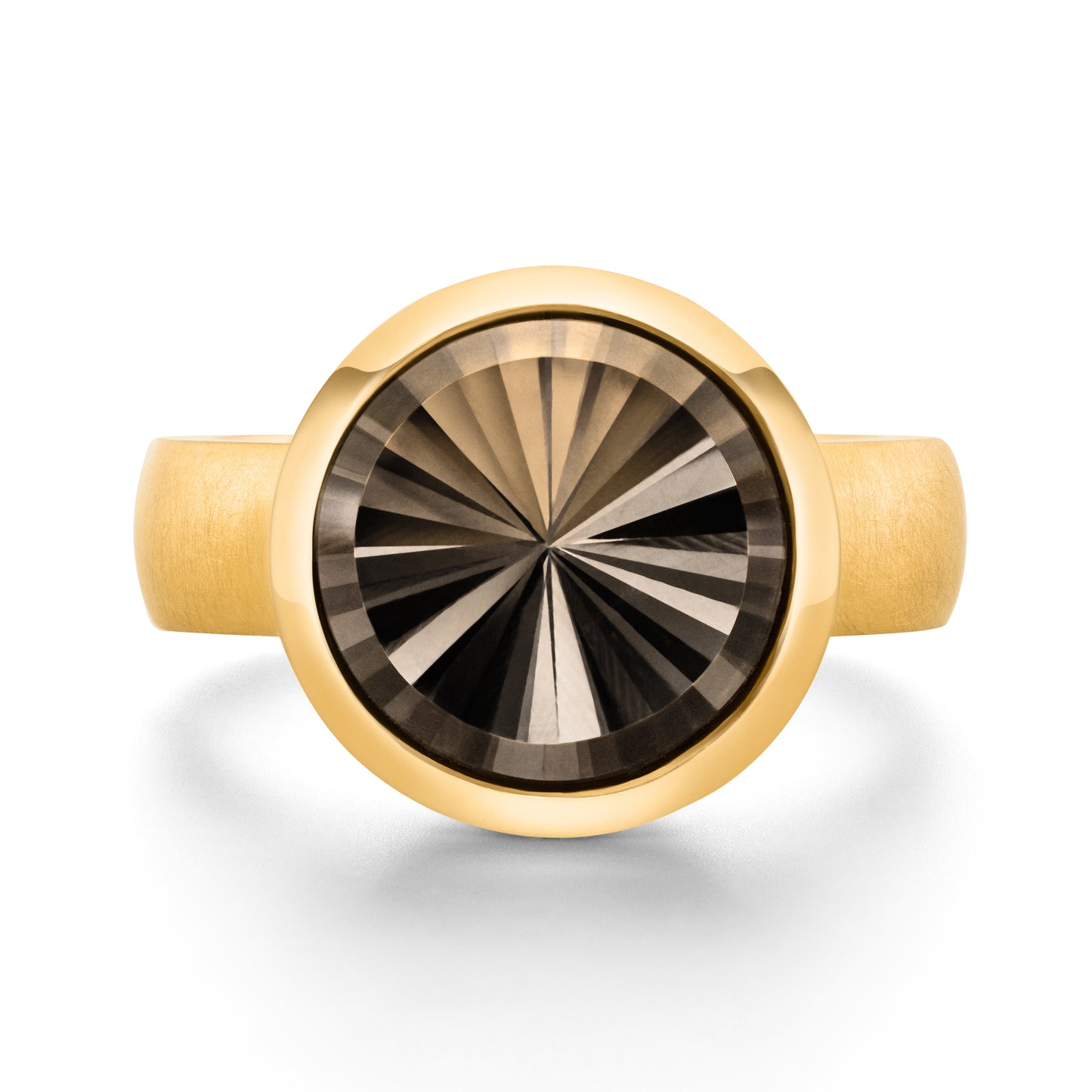 Alpen-Ring No.2 // Rund // Rauchquarz