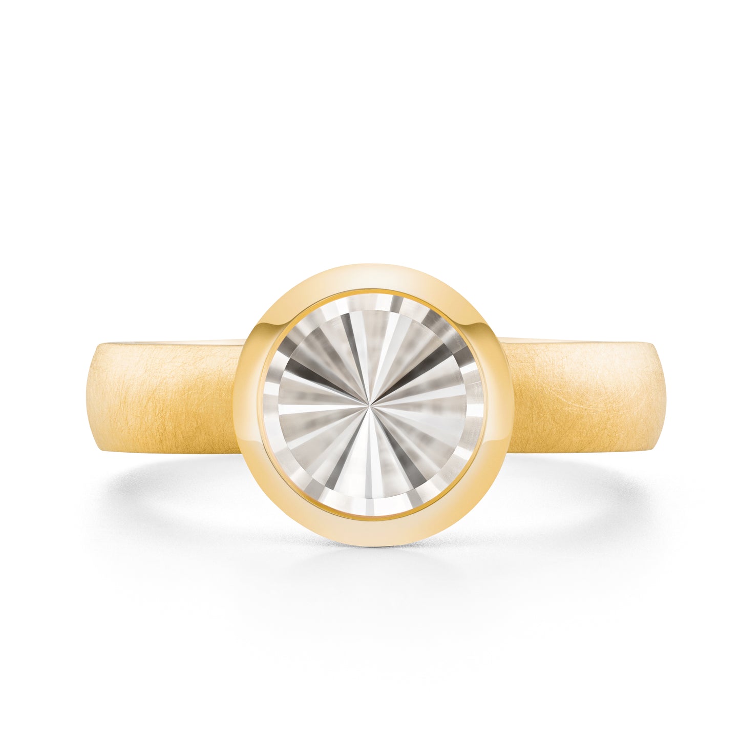 Alpen-Ring No.1 // Rund // Bergkristall