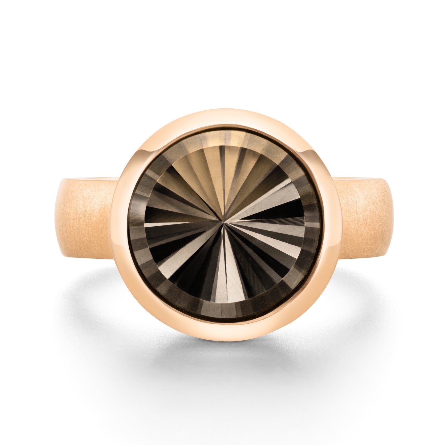 Alpen-Ring No.2 // Rund // Rauchquarz