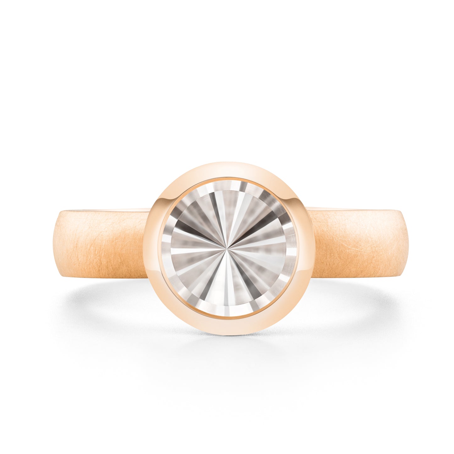 Alpen-Ring No.1 // Rund // Bergkristall