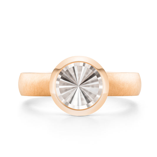 Alpen-Ring No.1 // Rund // Bergkristall