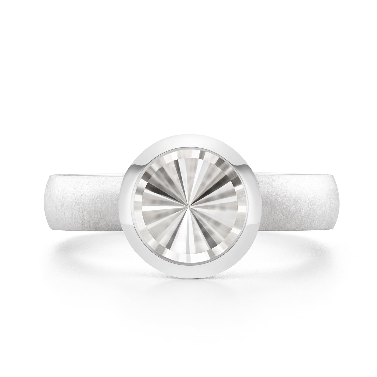 Alpen-Ring No.1 // Rund // Bergkristall